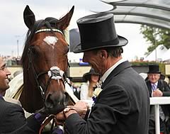 Sir Henry Cecil with Frankel